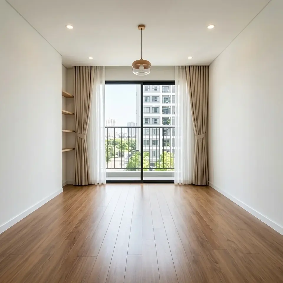 Hiện trạng trước thi công: Căn hộ Vinhomes Smart City